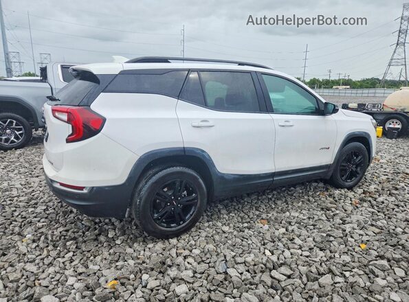 3GKALYEV5NL177608 2022 GMC TERRAIN White Rear right