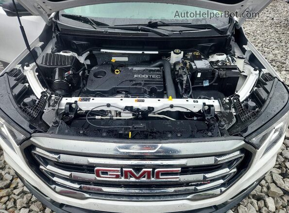3GKALYEV5NL177608 2022 GMC TERRAIN White Engine compartment view