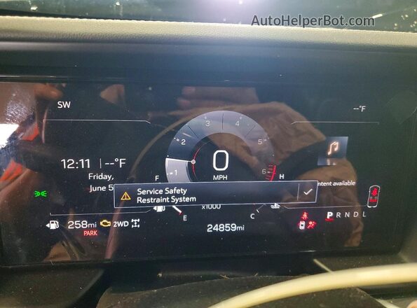 3GKALZEGXTL187541 2026 GMC TERRAIN Черный Вид щитка приборов