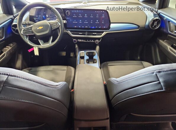 3GN7DLRP6RS292433 2024 CHEVROLET EQUINOX White Սարքավորումների վահանակի տեսք