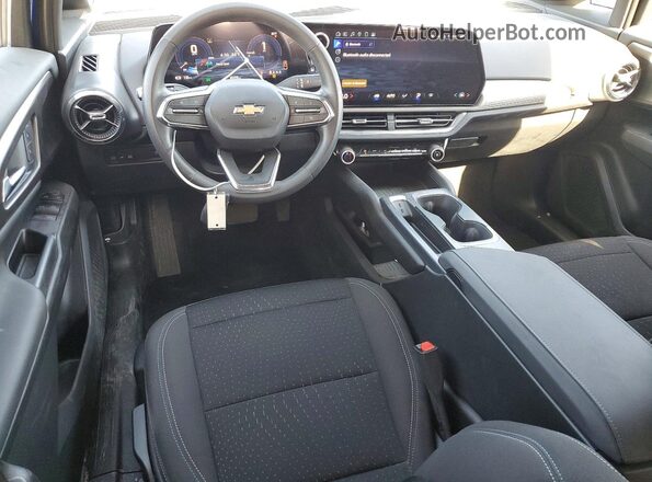 3GN7DLRP6SS150458 2025 CHEVROLET EQUINOX Синий Вид панели приборов