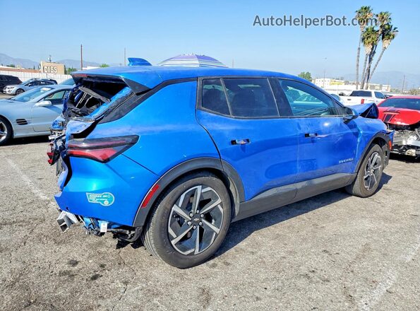 3GN7DLRP6SS150458 2025 CHEVROLET EQUINOX Синий Задняя правая четверть