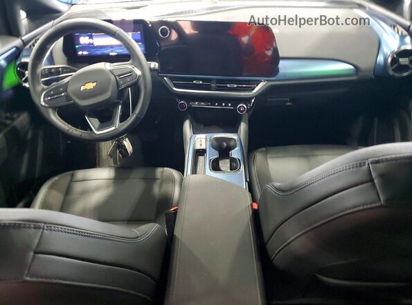 3GN7DLRR2RS263190 2024 CHEVROLET EQUINOX Синий Вид панели приборов