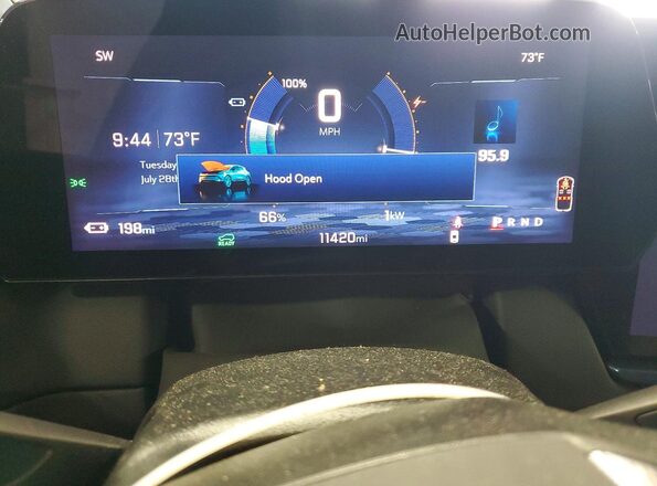 3GN7DLRR2RS263190 2024 CHEVROLET EQUINOX Синий Вид щитка приборов