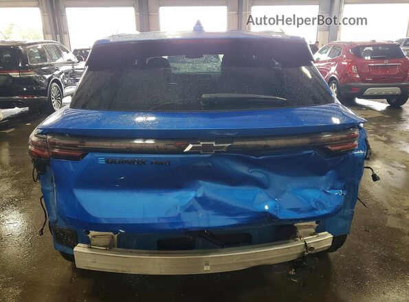 3GN7DLRR2RS263190 2024 CHEVROLET EQUINOX Синий Вид сзади