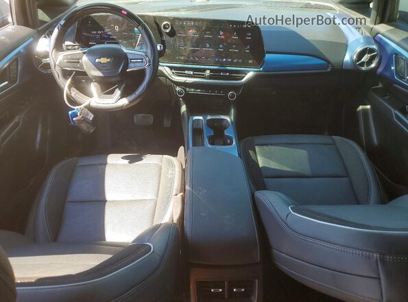 3GN7DMRP6RS255744 2024 CHEVROLET EQUINOX Gray წინა პანელის ხედი