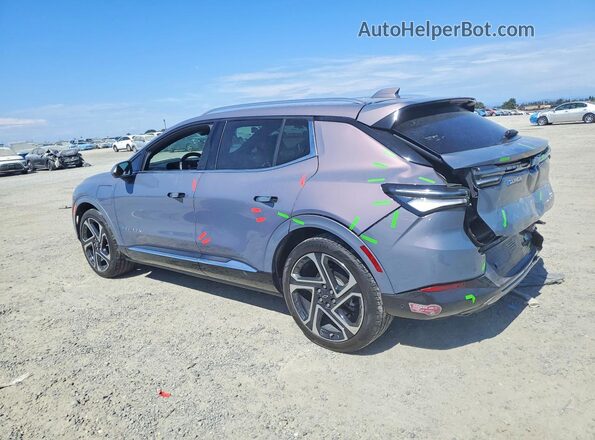 3GN7DMRP6RS255744 2024 CHEVROLET EQUINOX Gray უკანა მარცხენა