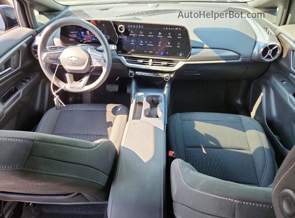 3GN7DMRP6SS232020 2025 CHEVROLET EQUINOX Black Առջևի վահանակի տեսք