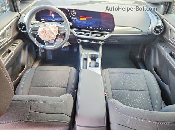 3GN7DMRP6SS251263 2025 CHEVROLET EQUINOX Красный Вид панели приборов