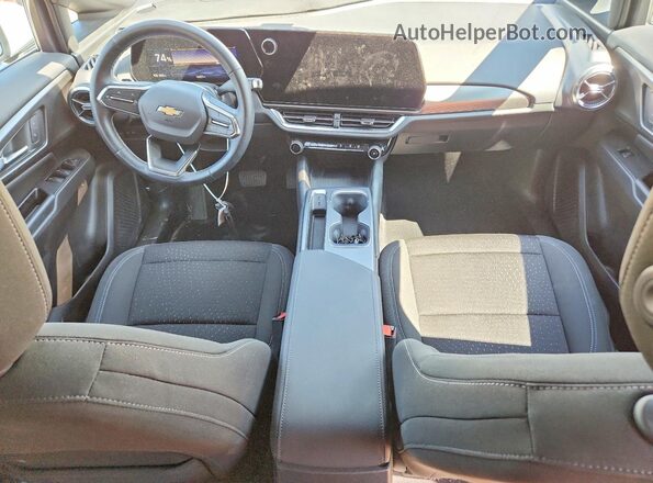 3GN7DMRPXSS246163 2025 CHEVROLET EQUINOX White Dashboard view