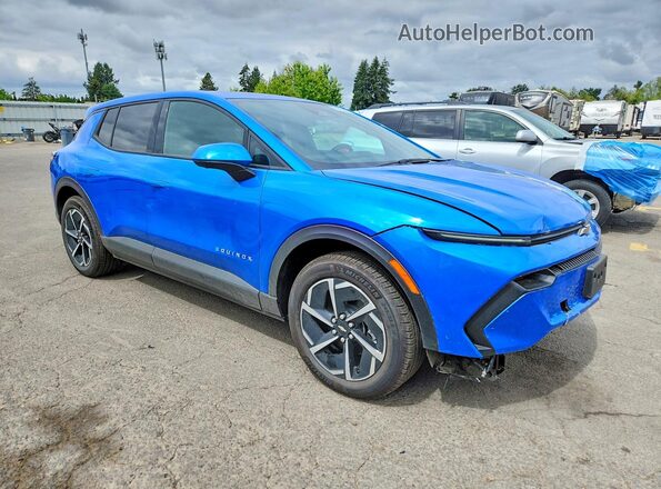 3GN7DMRRXTS111073 2026 CHEVROLET EQUINOX Синий Передняя правая четверть