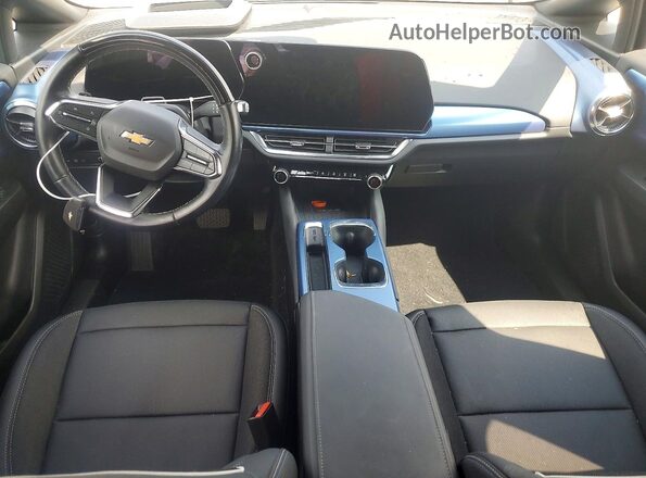 3GN7DNRP1SS251354 2025 CHEVROLET EQUINOX Белый Вид панели приборов