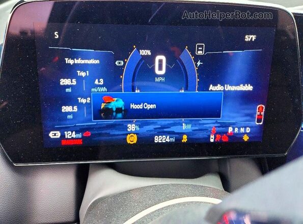 3GN7DNRP2SS202809 2025 CHEVROLET EQUINOX Blue Սարքավորումների վահանակի տեսք