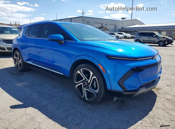 3GN7DNRP3SS214564 2025 CHEVROLET EQUINOX Blue Delantero derecho