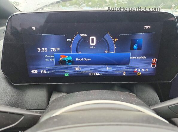 3GN7DSRP1RS294116 2024 CHEVROLET EQUINOX Gray Вид щитка приладів