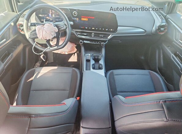 3GN7DSRP3SS133109 2025 CHEVROLET EQUINOX Silver Widok deski rozdzielczej