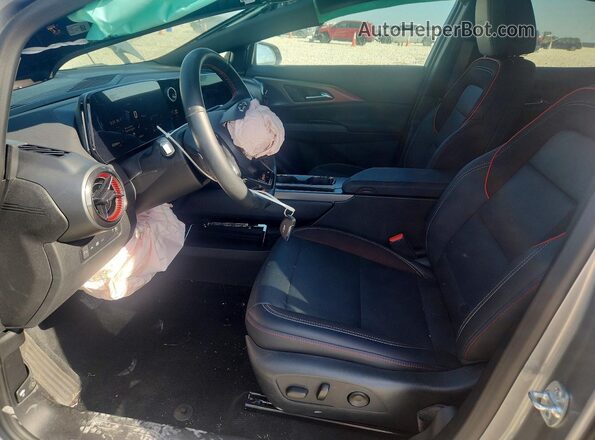 3GN7DSRP3SS133109 2025 CHEVROLET EQUINOX Silver Widok wnętrza z przodu