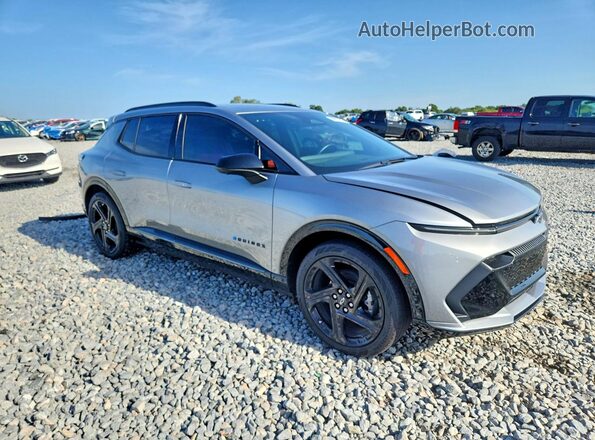3GN7DSRP4SS235910 2025 CHEVROLET EQUINOX Серебряный Передняя правая четверть
