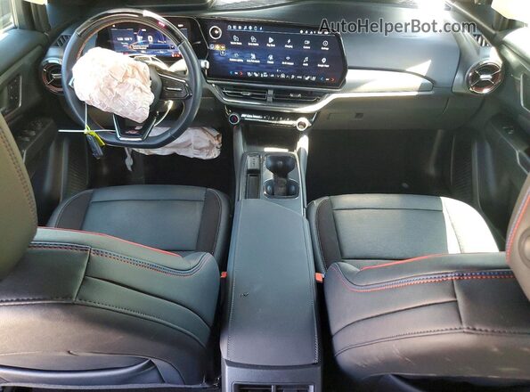 3GN7DSRR1SS252147 2025 CHEVROLET EQUINOX Gray Вид панелі приладів