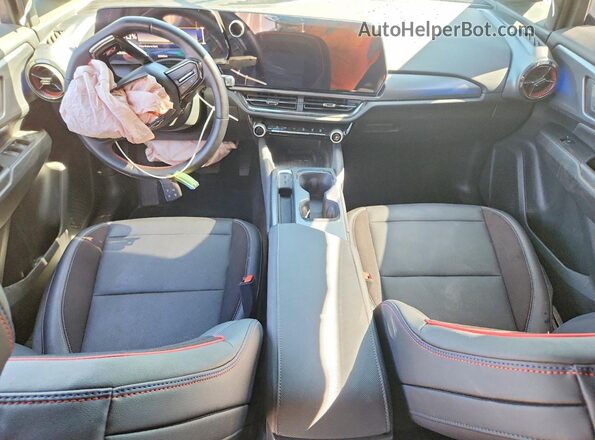 3GN7DSRR2SS203068 2025 CHEVROLET EQUINOX Silver Вид панелі приладів