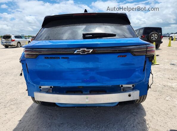3GN7DSRR4SS176178 2025 CHEVROLET EQUINOX Blue Widok z tyłu