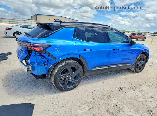 3GN7DSRR4SS176178 2025 CHEVROLET EQUINOX Blue Tył prawy