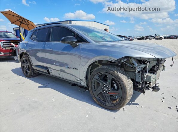 3GN7DSRRXSS143704 2025 CHEVROLET EQUINOX Серебряный Передняя правая четверть