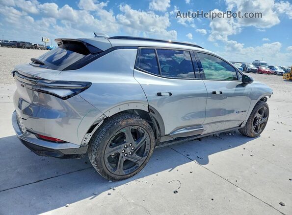 3GN7DSRRXSS143704 2025 CHEVROLET EQUINOX Серебряный Задняя правая четверть