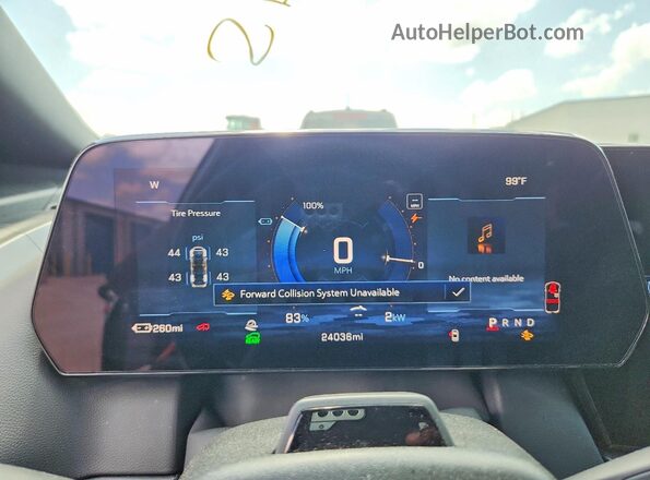 3GN7DSRRXSS143704 2025 CHEVROLET EQUINOX Серебряный Вид щитка приборов
