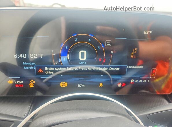 3GNARHEG3VL101002 2027 CHEVROLET EQUINOX Black Widok zestawu wskaźników
