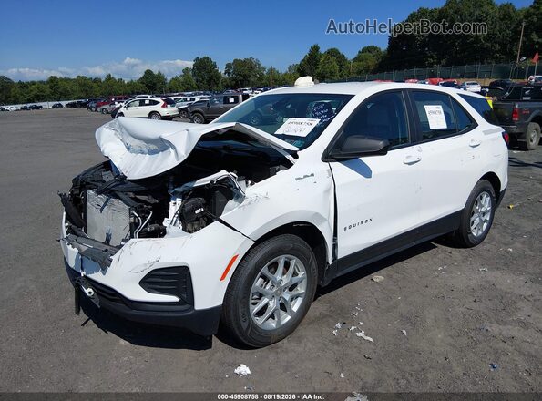 3GNAX5EG3RL284900 2024 CHEVROLET EQUINOX White Передня ліва чверть