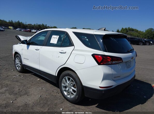 3GNAX5EG3RL284900 2024 CHEVROLET EQUINOX White Задня ліва чверть