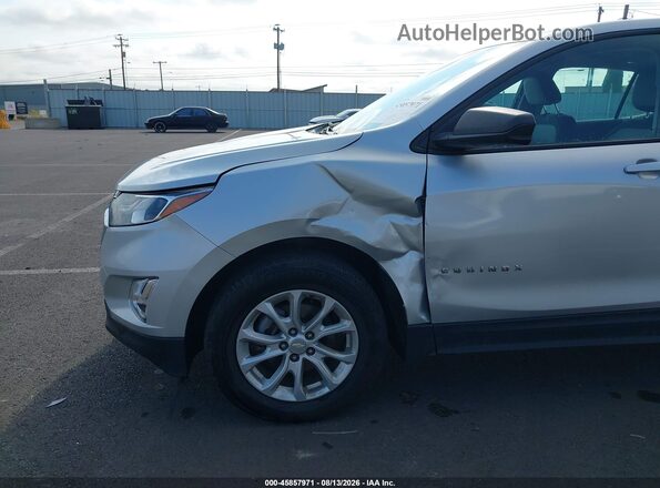3GNAX5EV0LS710070 2020 CHEVROLET EQUINOX Silver Vista frontal