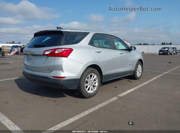 3GNAX5EV0LS710070 2020 CHEVROLET EQUINOX Silver Trasero derecho