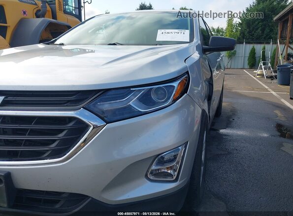3GNAX5EV0LS710070 2020 CHEVROLET EQUINOX Silver Vista del cuadro de instrumentos