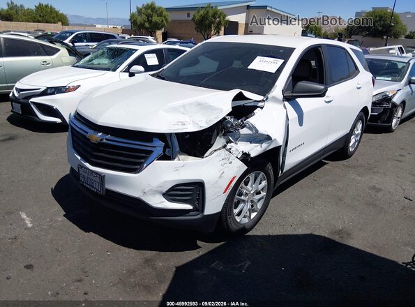 3GNAXFEG5RL290137 2024 CHEVROLET EQUINOX White Առջևի ձախ երեք քառորդ տեսարան