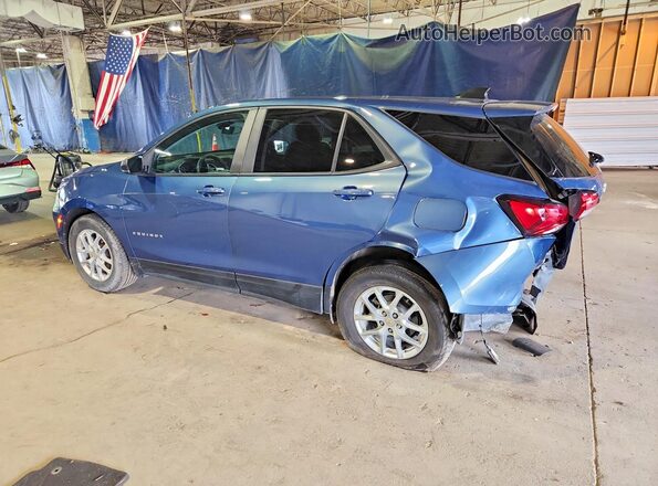 3GNAXFEG6RL268308 2024 CHEVROLET EQUINOX Синий Задняя левая четверть