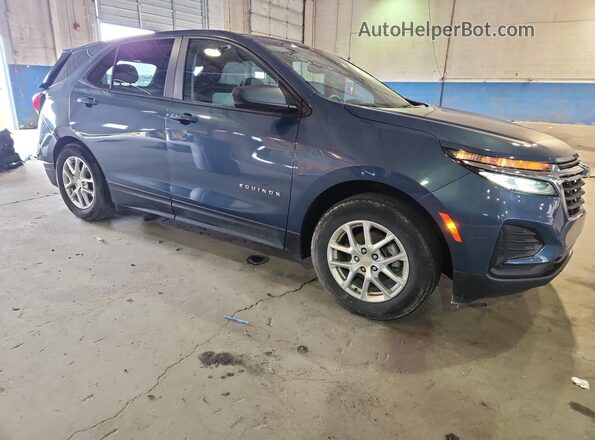 3GNAXFEG6RL268308 2024 CHEVROLET EQUINOX Синий 