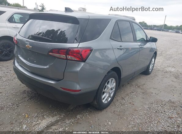 3GNAXFEGXRL289677 2024 CHEVROLET EQUINOX Gray Trasero derecho