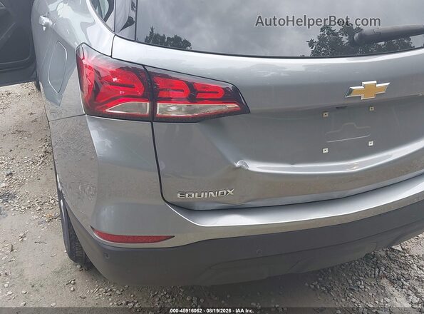 3GNAXFEGXRL289677 2024 CHEVROLET EQUINOX Gray Vista frontal