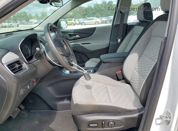 3GNAXFEV6MS146366 2021 CHEVROLET EQUINOX White წინა სალონის ხედი