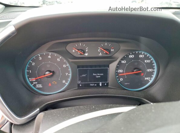 3GNAXFEV6MS146366 2021 CHEVROLET EQUINOX White ხელსაწყოთა პანელის ხედი