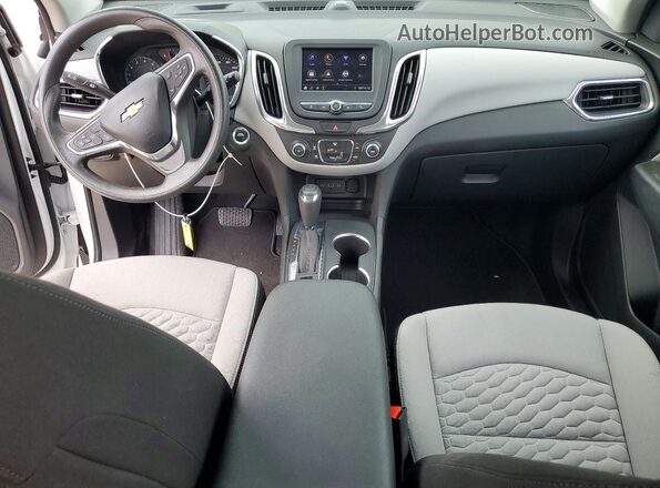 3GNAXFEV6MS146366 2021 CHEVROLET EQUINOX White წინა პანელის ხედი