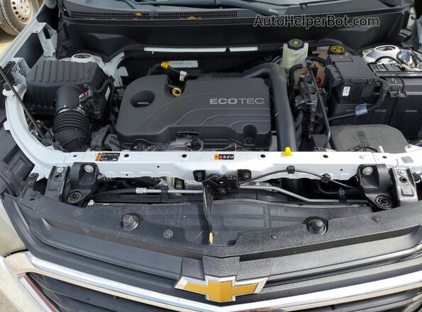 3GNAXFEV6MS146366 2021 CHEVROLET EQUINOX White ძრავის განყოფილების ხედი