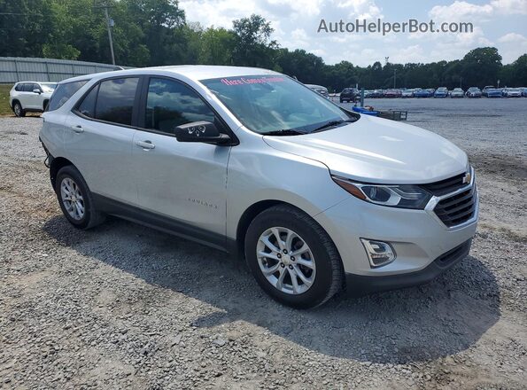 3GNAXFEV8LS688194 2020 CHEVROLET EQUINOX Серебряный Передняя правая четверть