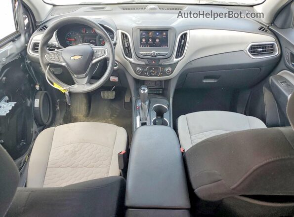 3GNAXFEV8LS688194 2020 CHEVROLET EQUINOX Серебряный Вид панели приборов