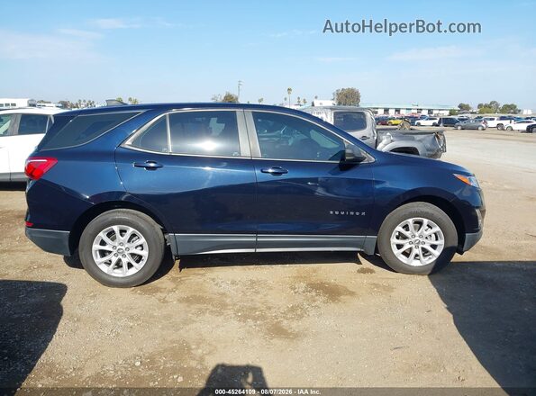 3GNAXFEV8MS148300 2021 CHEVROLET EQUINOX Blue Rear interior view