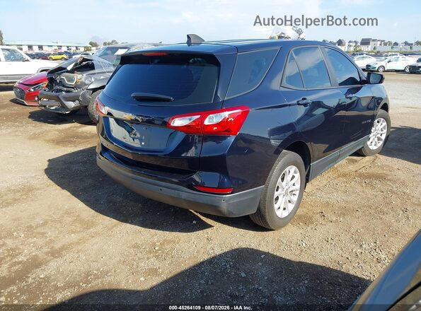 3GNAXFEV8MS148300 2021 CHEVROLET EQUINOX Blue Rear right