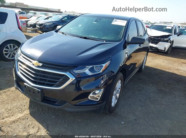 3GNAXFEV8MS148300 2021 CHEVROLET EQUINOX Blue Front view