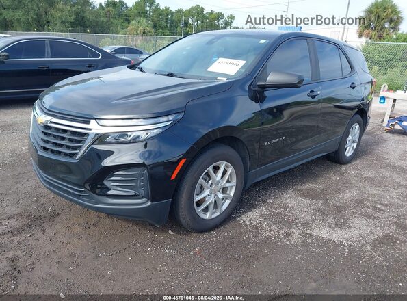 3GNAXHEG0PL108983 2023 CHEVROLET EQUINOX Black Առջևի ձախ երեք քառորդ տեսարան